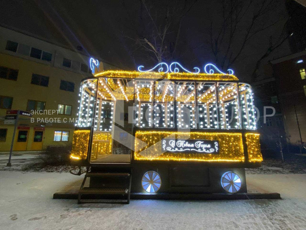ДСТ-Колор приняла участия в ежегодном новогоднем оформлении города Москвы